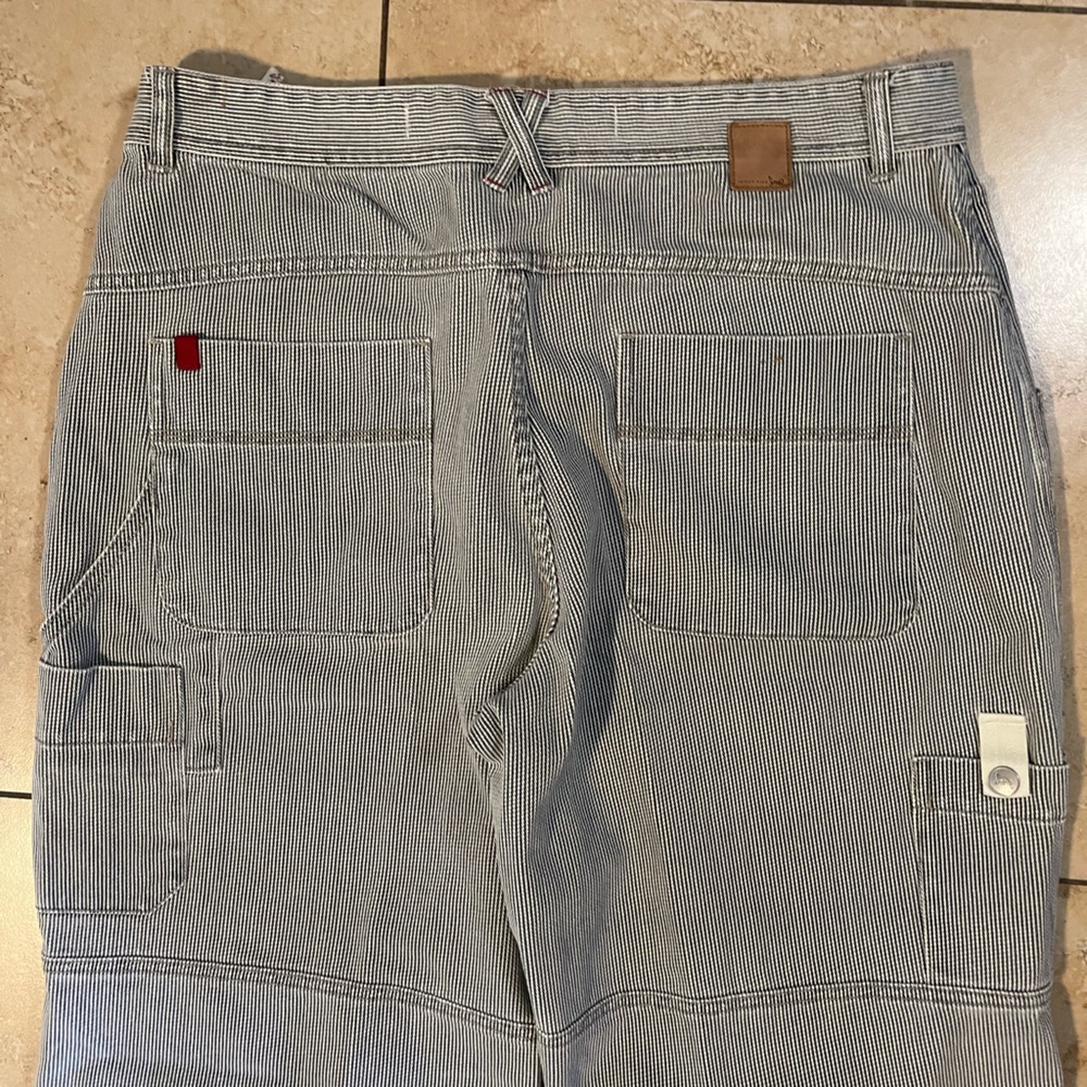 NWOT Vintage Triple Five Soul men's streetwear seersucker pants, 36 Y2K 90s rare
